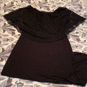 Ellen Parker Off Shoulder Long Dress